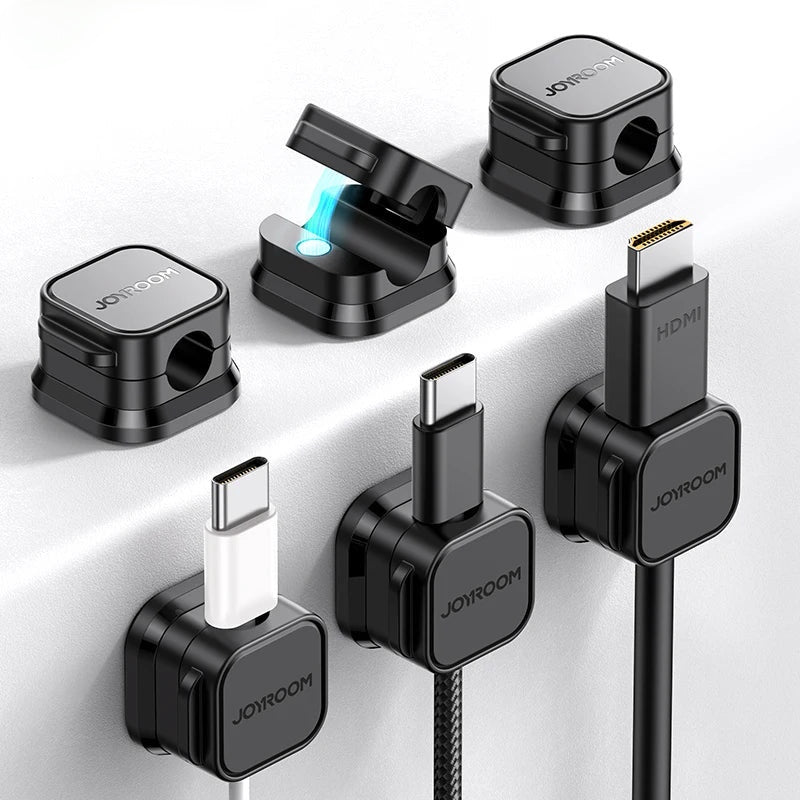 Conquer Cable Clutter with Joyroom Easy Magnetic Clips Cables Organizer
